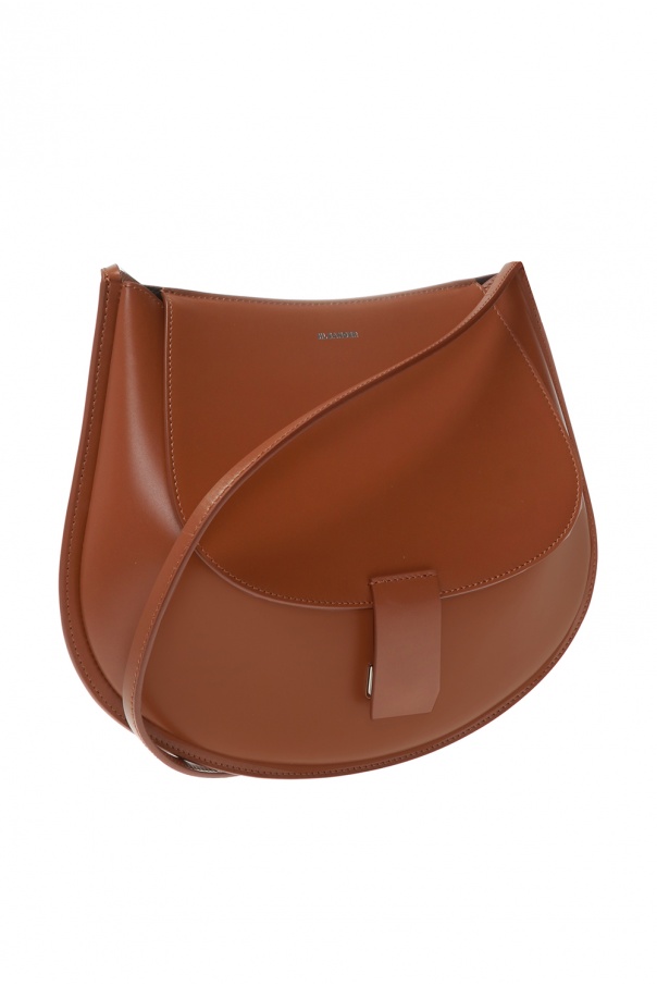 【関税＆送料込み】Jil Sander Coin Shoulder Bag Black 'Coin Medium' shoulder bag JIL SANDER